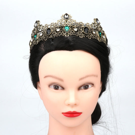 New Retro Bridal Baroque Crown Europe And America