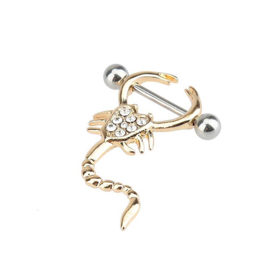 Stainless Steel Scorpion Body Piercing Jewelry