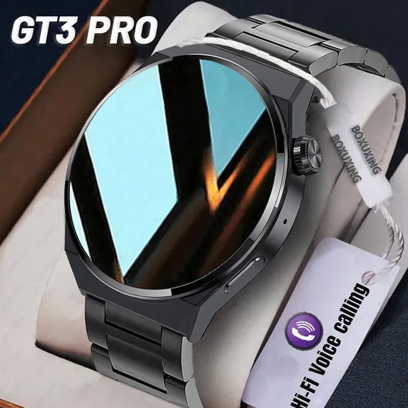 GT3 Pro Fashion HD Large Round Screen Smart Watch