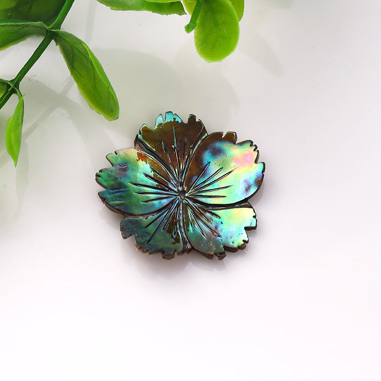 38mm Seashell Amorphous Flower DIY Jewelry Pendant