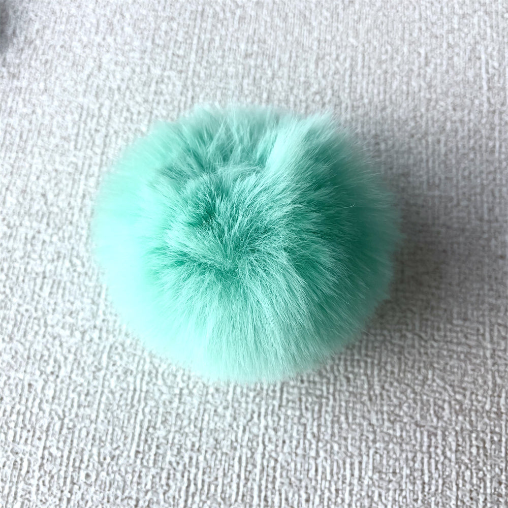 Handstring Wool Ball Bracelet Bag Key Chain Suit