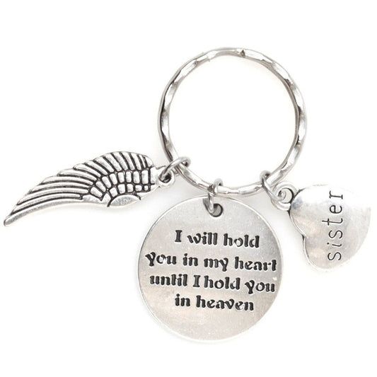 Creative Wings Sisters Brothers Parents Keychain