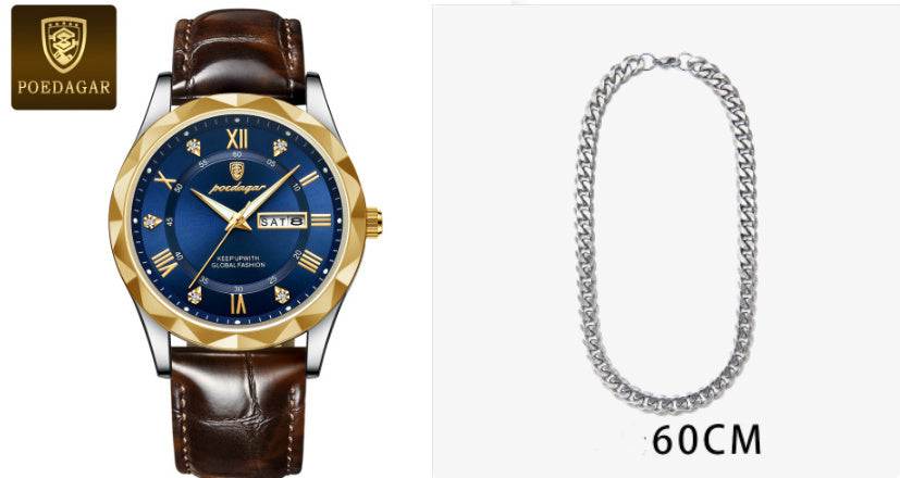 Men's Luxury Fashion Quartz Wrist Watch