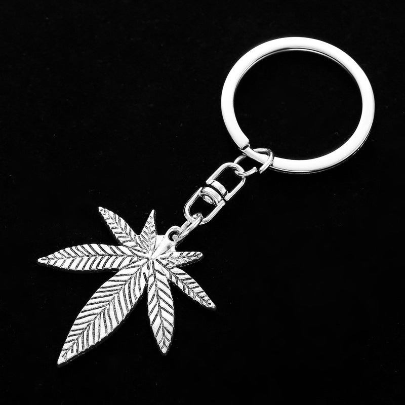 Maple Leaf Key Chain Creative Car Men And Women