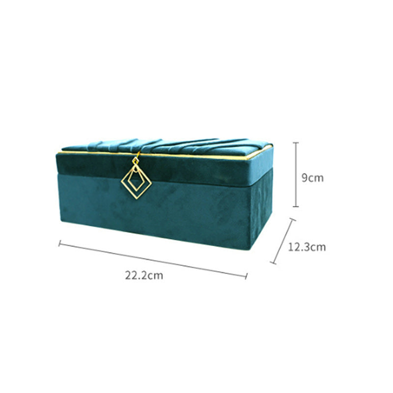 Flannel Lined Desktop Jewelry Box