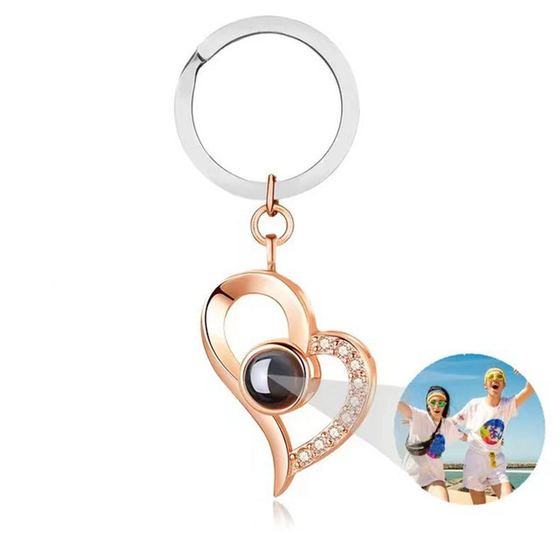 Keychain 100 Languages I Love You Nano Projection Set