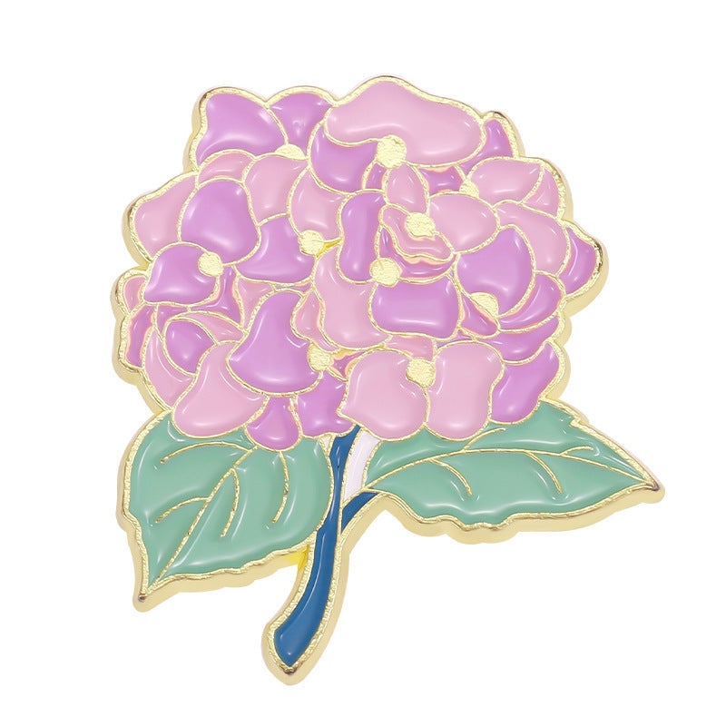 Lily Violet Flower Series Brooch