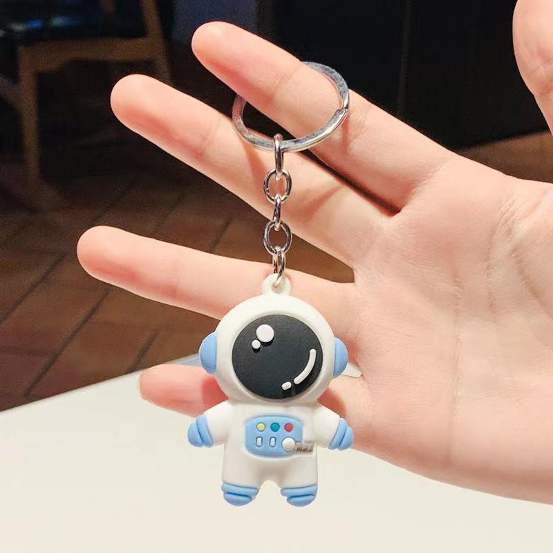 Cartoon Astronaut Keychain PVC Pendant