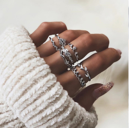 Diamond set ring jewelry