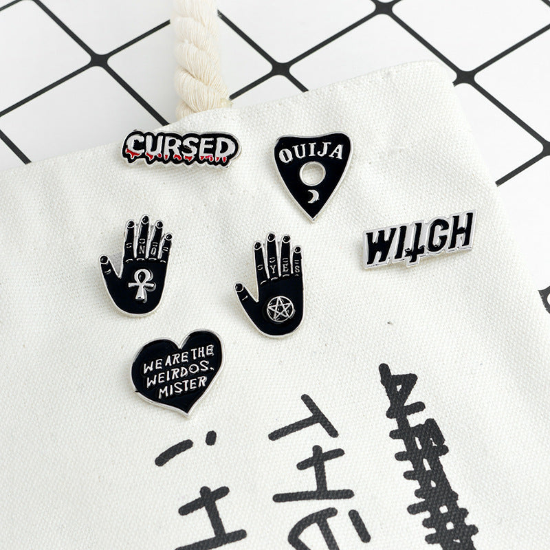 Bold Punk Metal Brooches