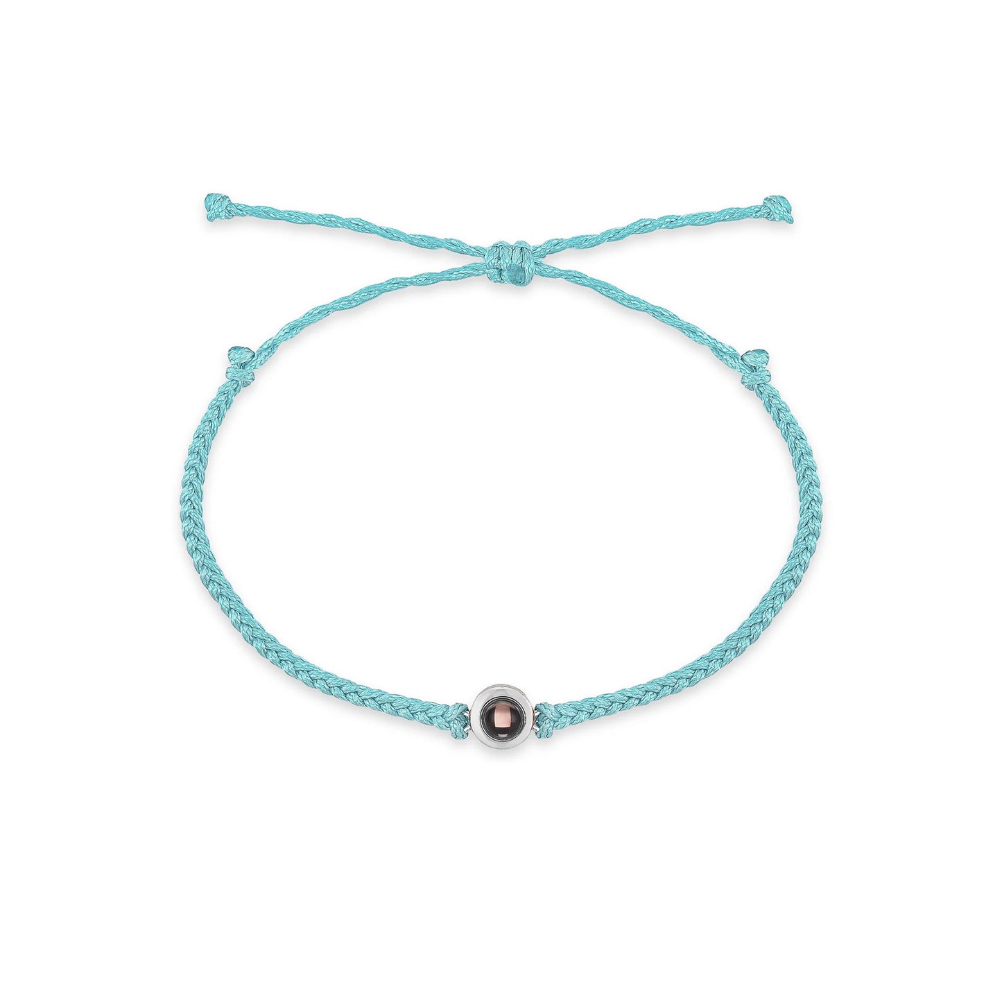 Custom Photo Projection Braided Bracelet