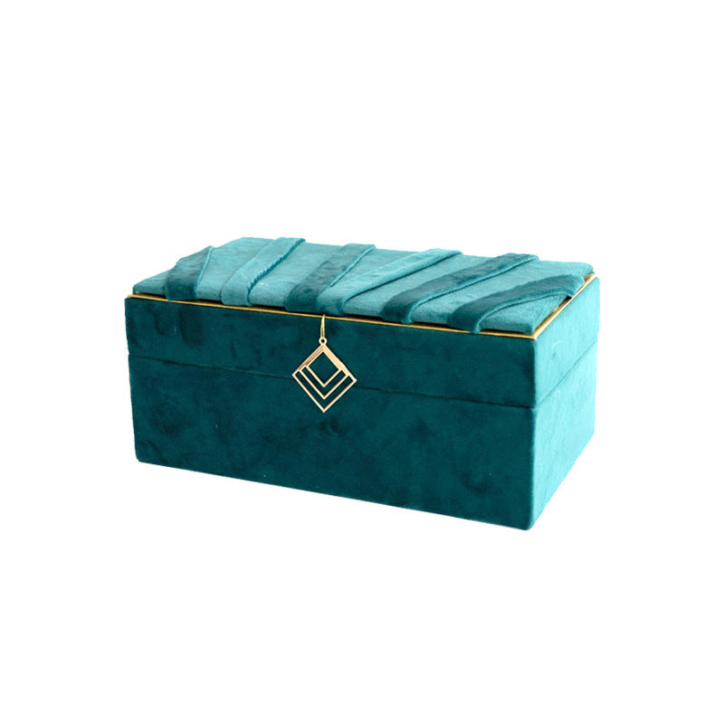 Flannel Lined Desktop Jewelry Box