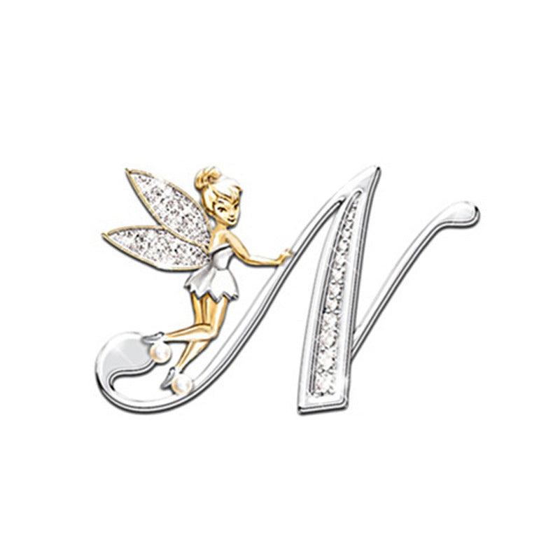 Women's Fashion 26 English Letter Brooch