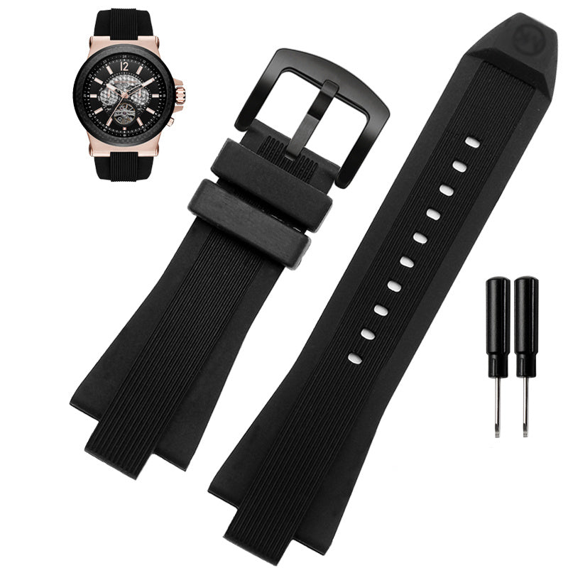 Waterproof silicone strap