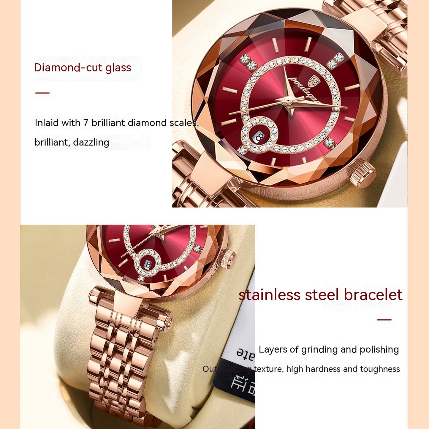 New Waterproof Women's Ultra-thin Fashion Quartz Watch