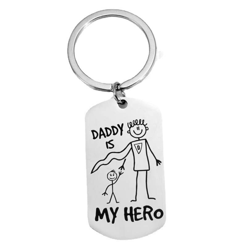 Creative Cartoon Stainless Steel Keychain