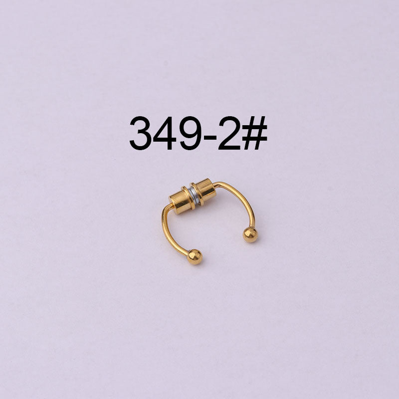 Stainless Steel Magnetic Nose Ring Without Perforated Nose