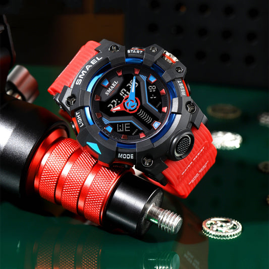 Men's Waterproof Luminous Outdoor Multifunctional Electronic Watch