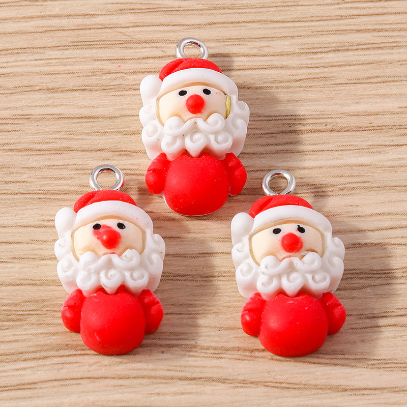 Cartoon Christmas Series Cute Jewelry Pendant