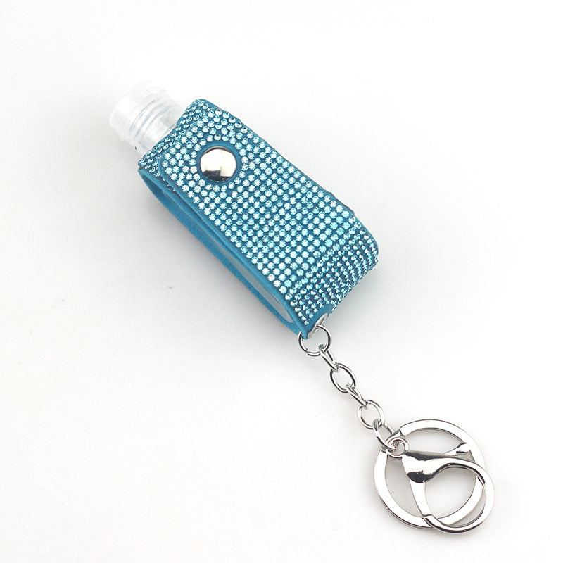 Leather Diamond Keychain Creative Original Design