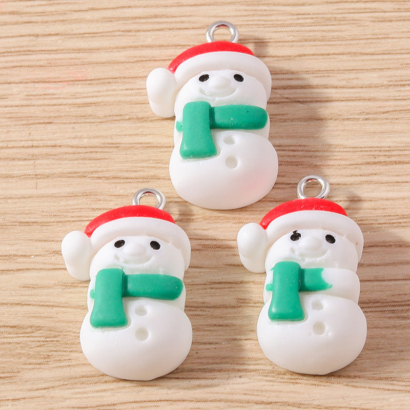 Cartoon Christmas Series Cute Jewelry Pendant