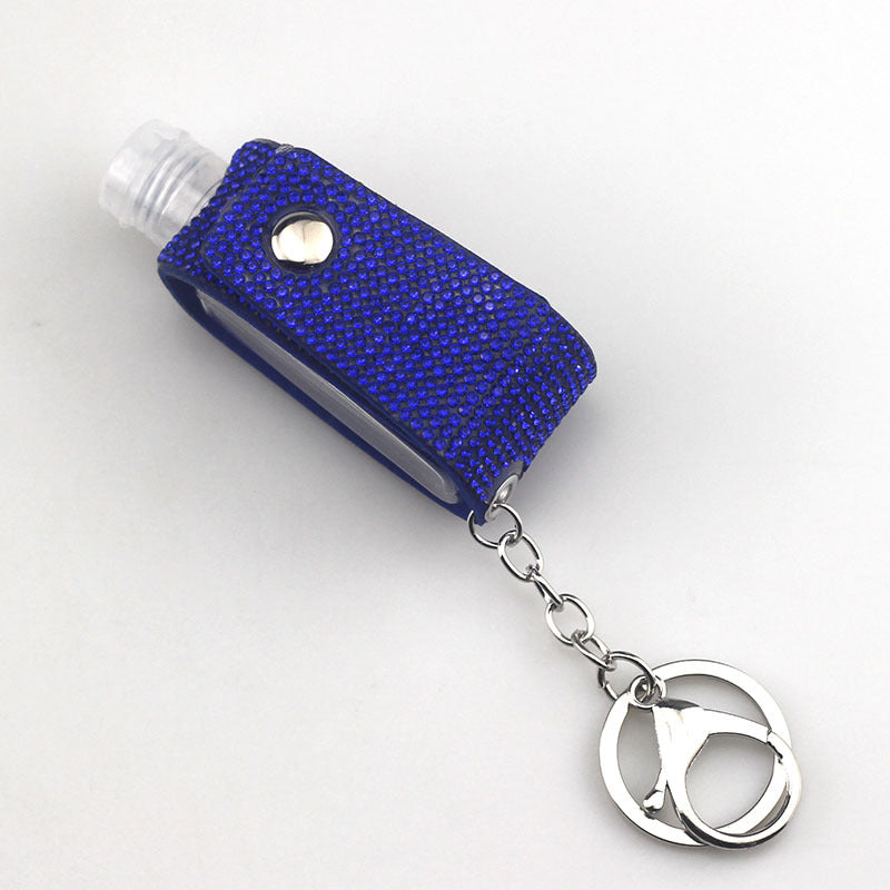 Leather Diamond Keychain Creative Original Design