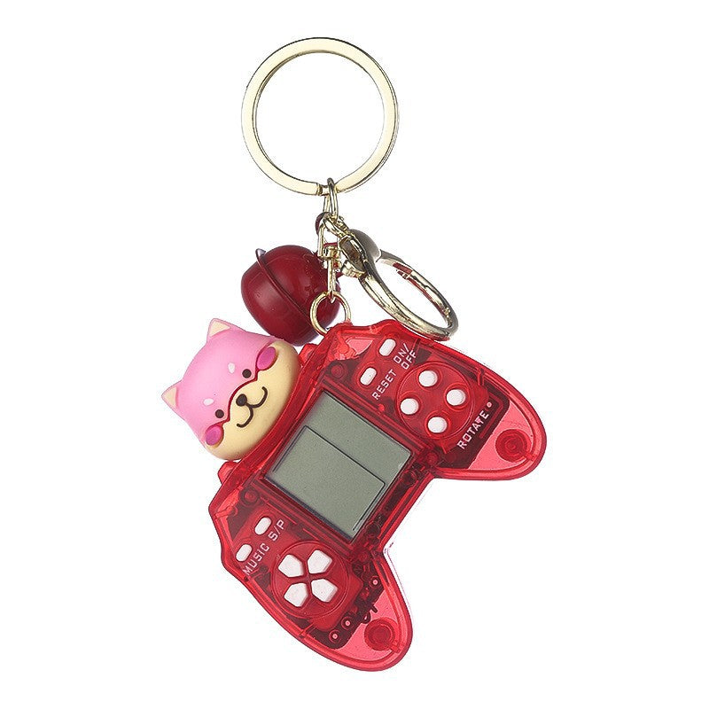 Cartoon Mini Handle Game Console Keychain