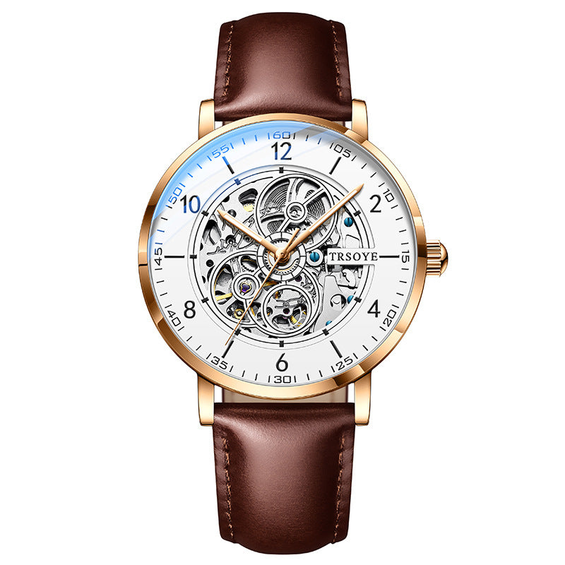 Men's Hollow Luminous Automatic Mechanical Watch