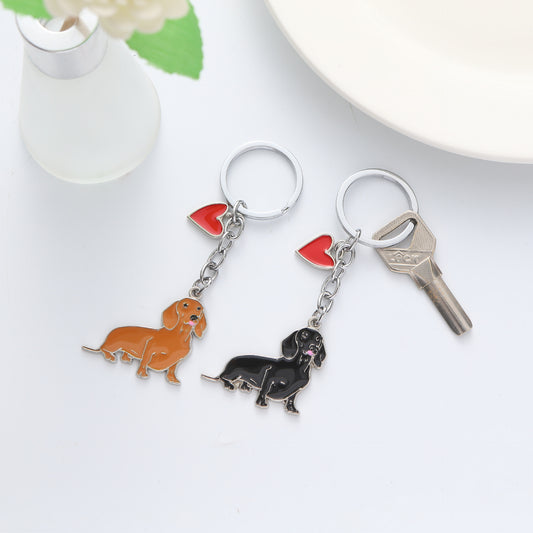 Creative Zinc Alloy Key Ring Ornament Love