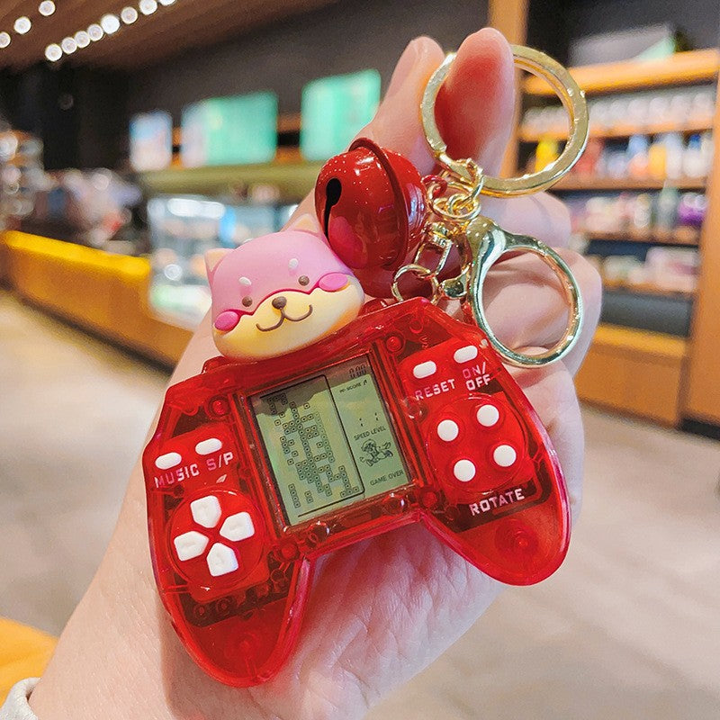 Cartoon Mini Handle Game Console Keychain