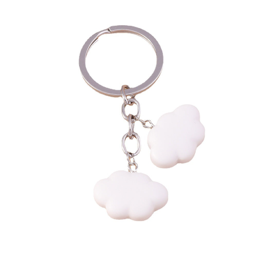 Cartoon Little Yellow Duck Keychain Cloud Accessories