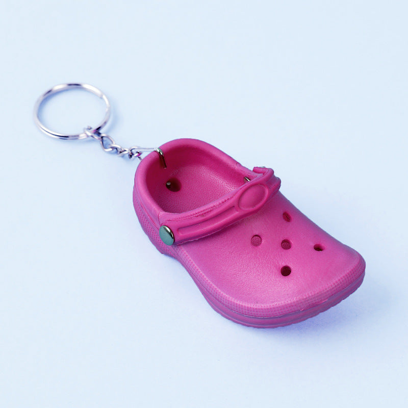 Fashion Simple Slide Style Keychain Pendant