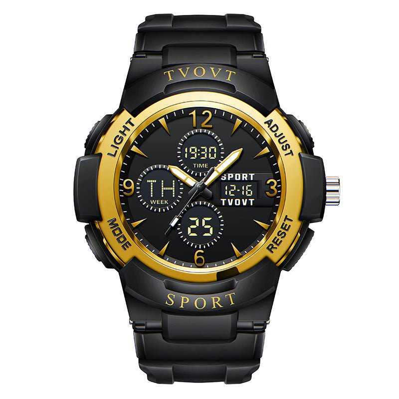 Men's Fashion Waterproof Luminous Multifunctional Electronic Watch