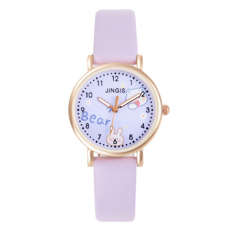 Dial Student Girls Watch Preppy Style