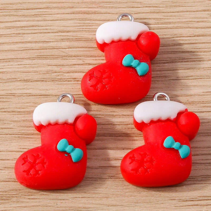 Cartoon Christmas Series Cute Jewelry Pendant