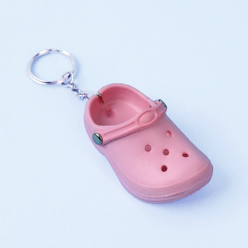 Fashion Simple Slide Style Keychain Pendant