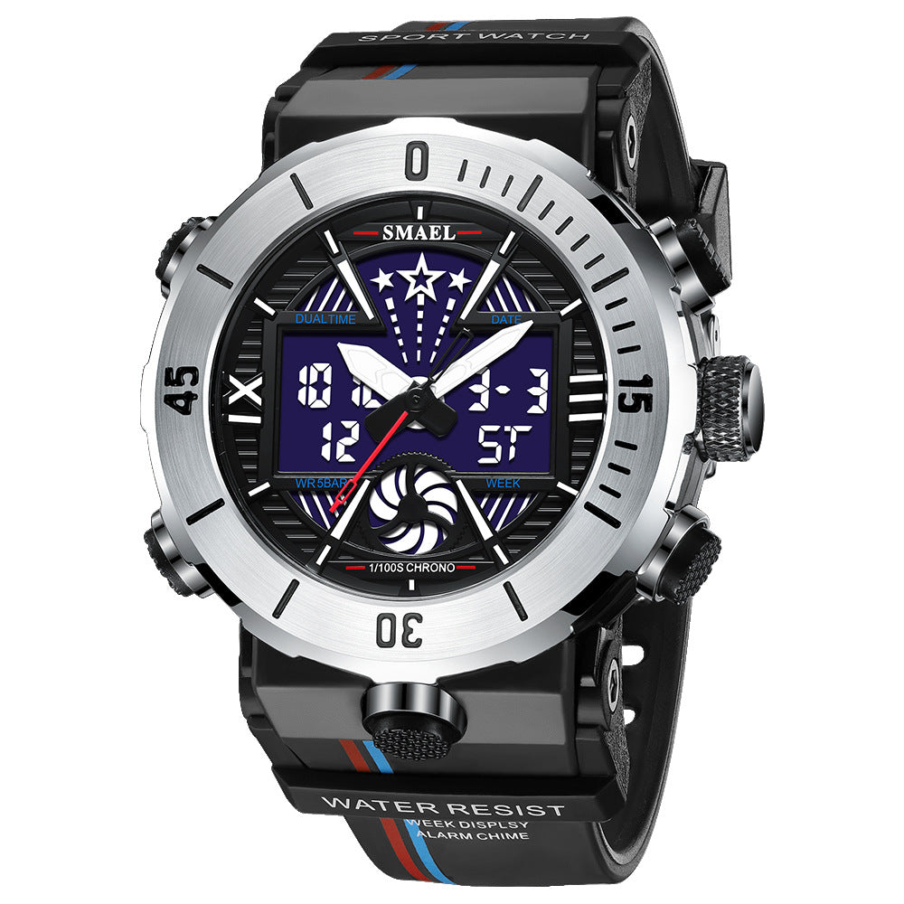 Sports Waterproof Trend Electronic Men's Watch