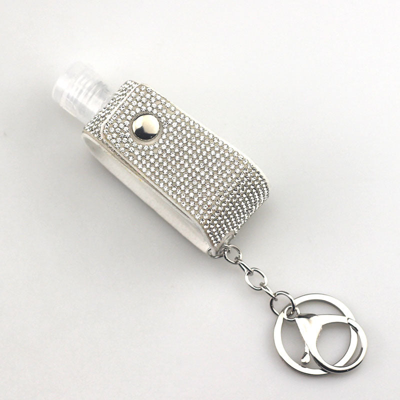 Leather Diamond Keychain Creative Original Design