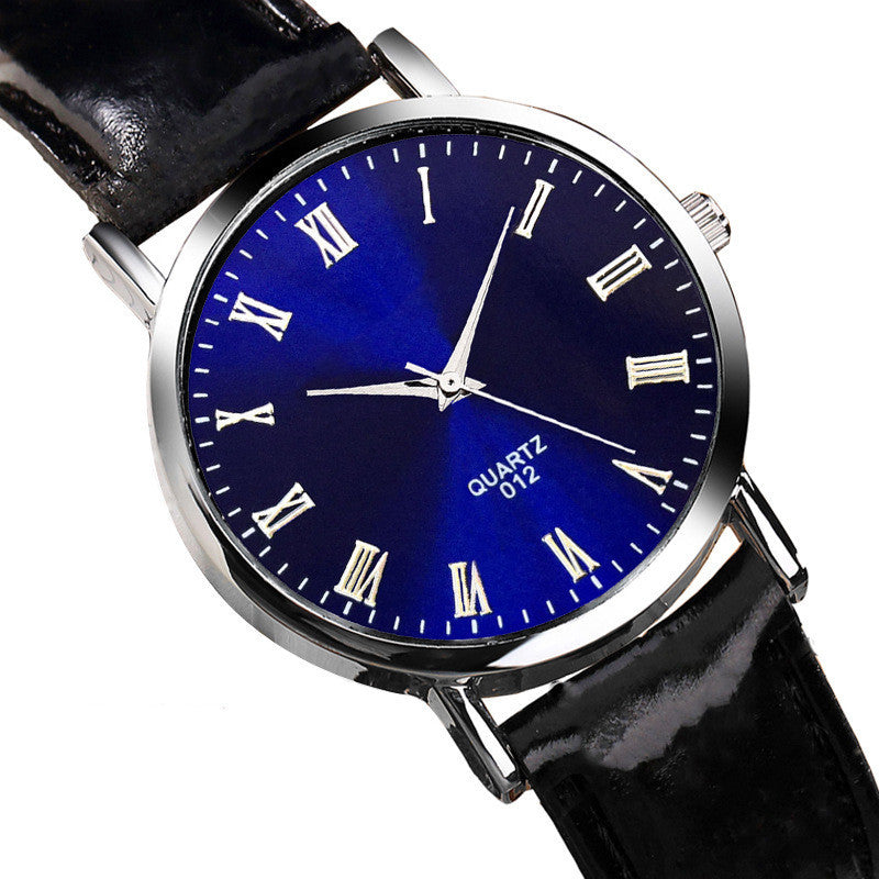 Men's Fashion Casual Simple Belt Quartz Watch