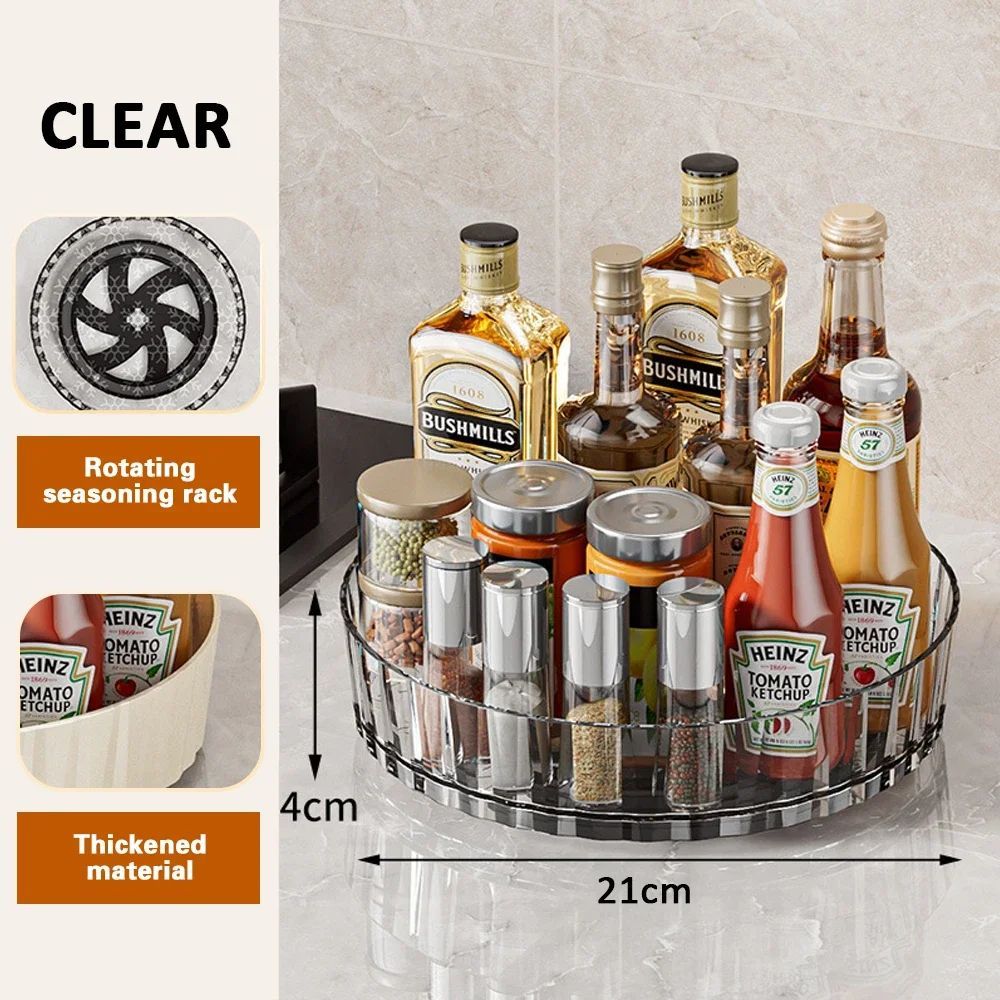 Rotating Cosmetic & Jewelry Organizer Tray