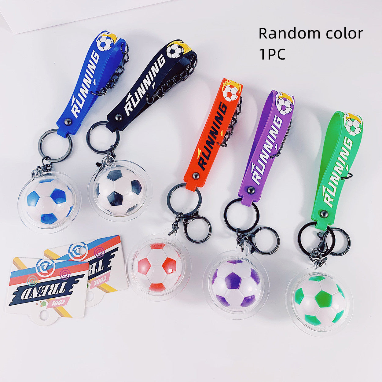 New Football Men's Acrylic Keychain Pendant