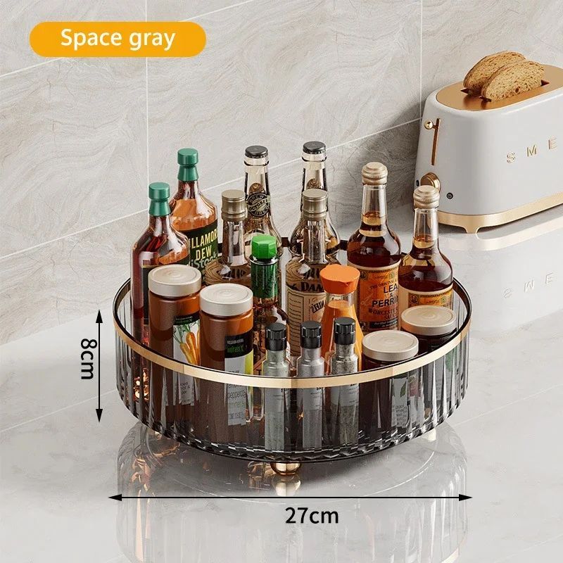 Rotating Cosmetic & Jewelry Organizer Tray