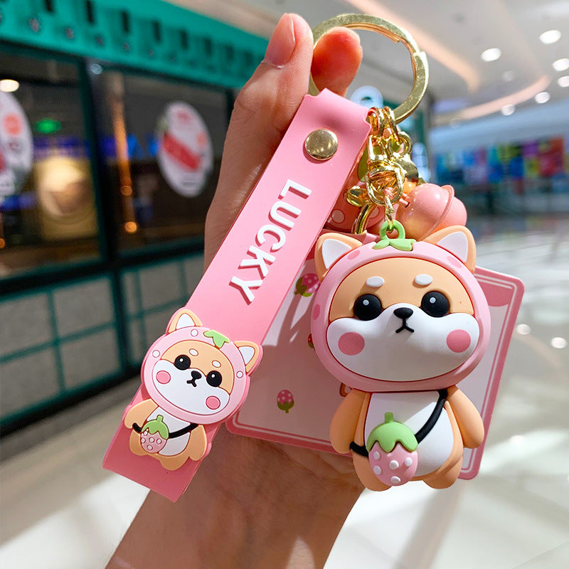 Creative Small Caichai Doll Car Key Chain