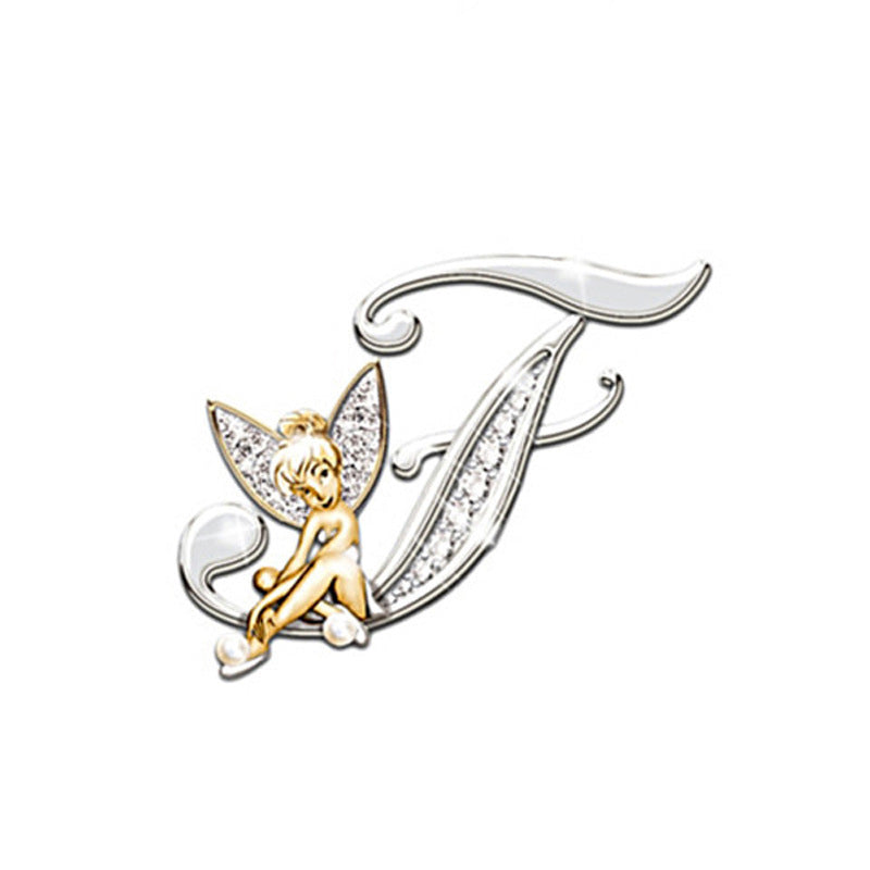 Women's Fashion 26 English Letter Brooch