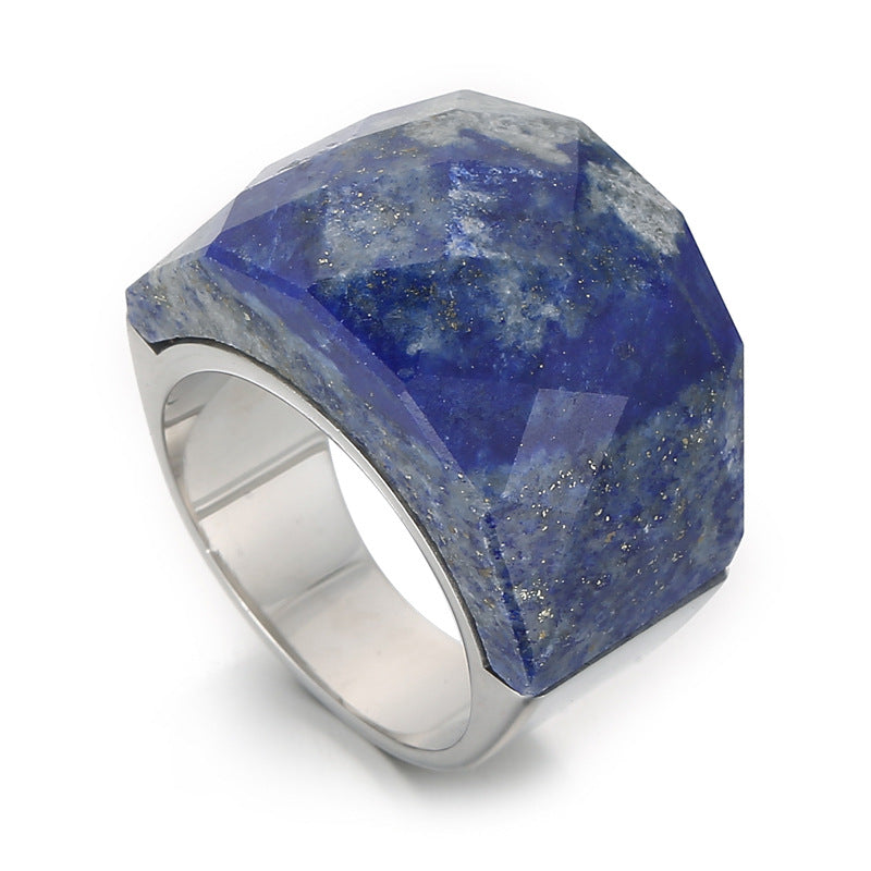 Women's Fashion Natural Stone Ring