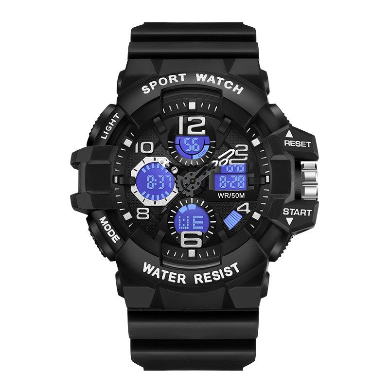 Men's Waterproof Luminous Outdoor Sports Versatile Electronic Watch