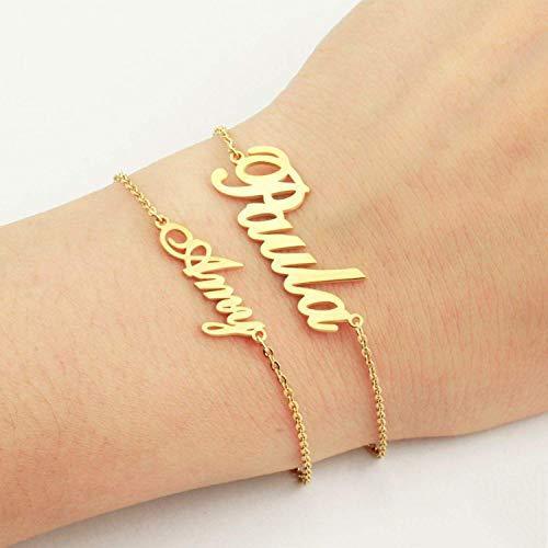 Personalized Titanium Steel Name Bracelet