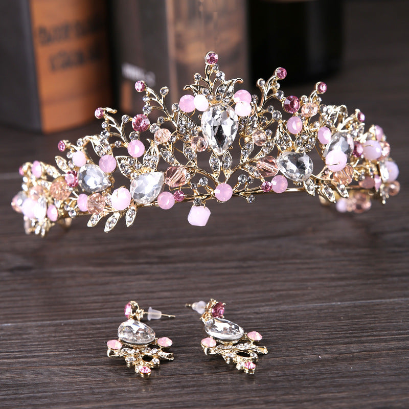 Bride Crystal Crown Hair Accessory