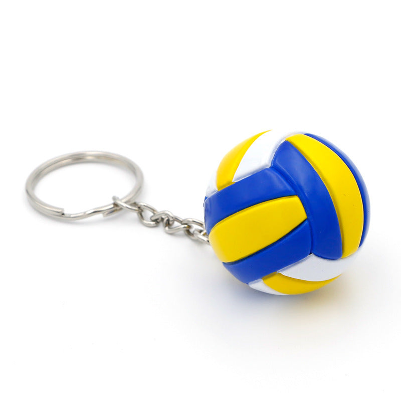 Volleyball Keychain Charm Student Sports