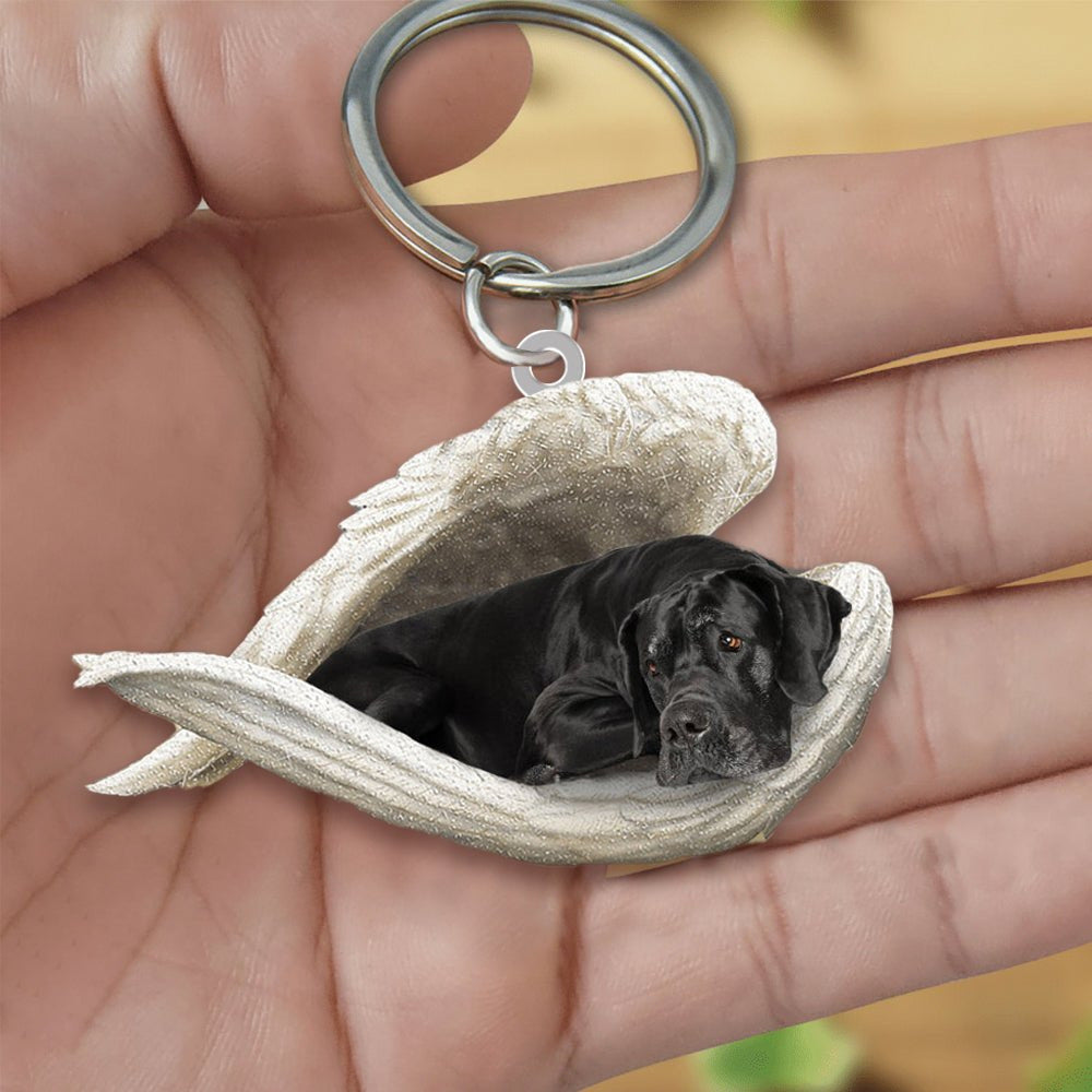 Creative Fashion Cute Dog-shaped Acrylic Keychain